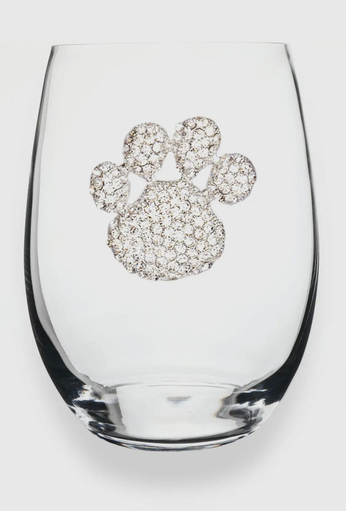 Large Jeweled Stemless Handcrafted Glassware Elegant Gift Idea Wine Lover Birthday Gift Mothers Day