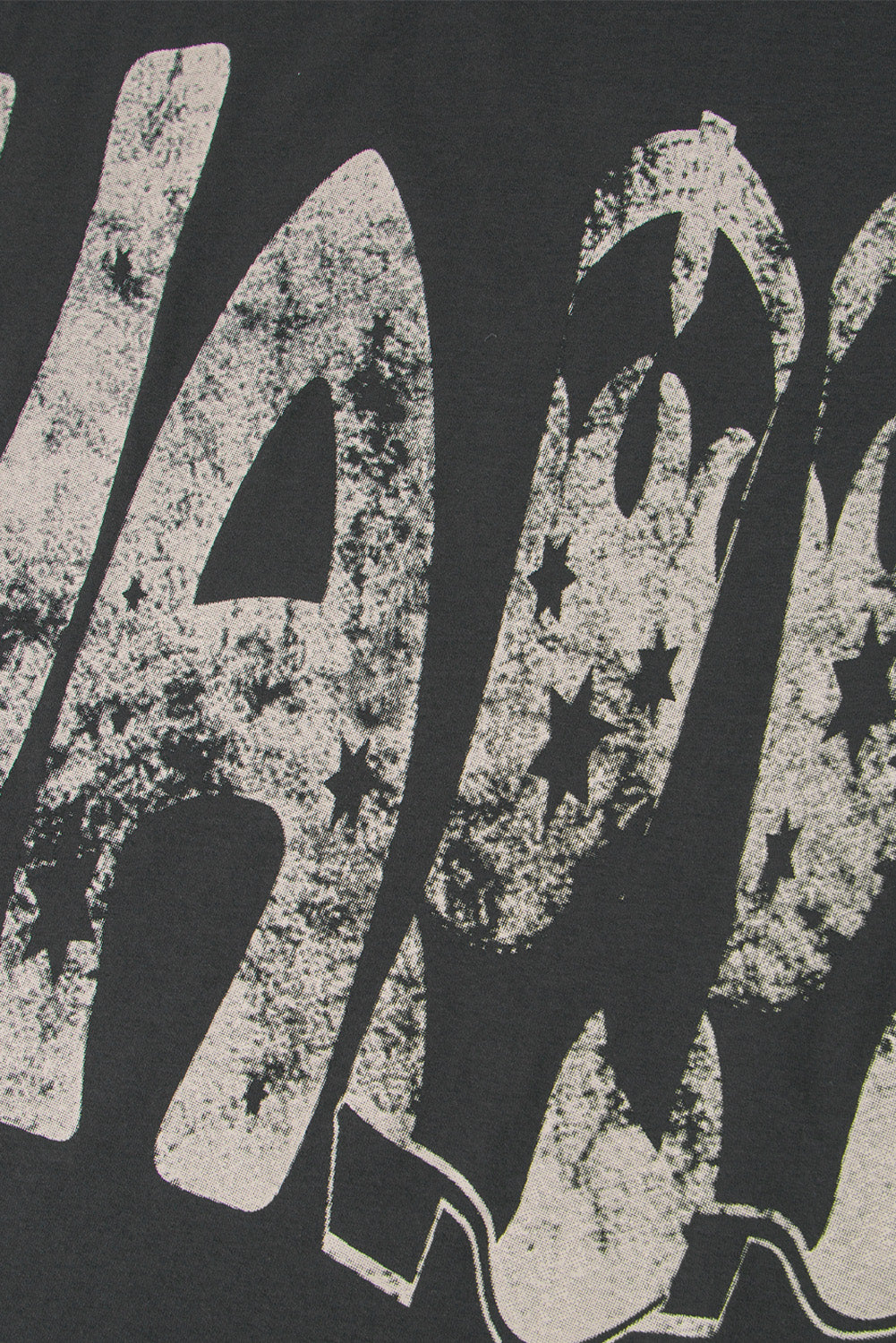 Yall Cowboy Boots Carbon Grey Vintage Graphic Tee