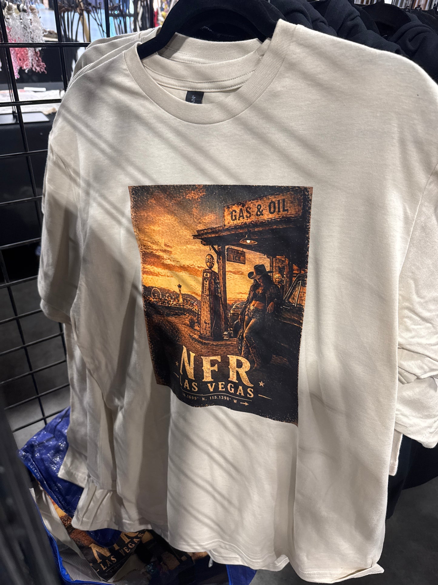 Vintage NFR Las Vegas Graphic Tee | Western Rodeo Shirt, Oversized Sweatshirt & Hoodie