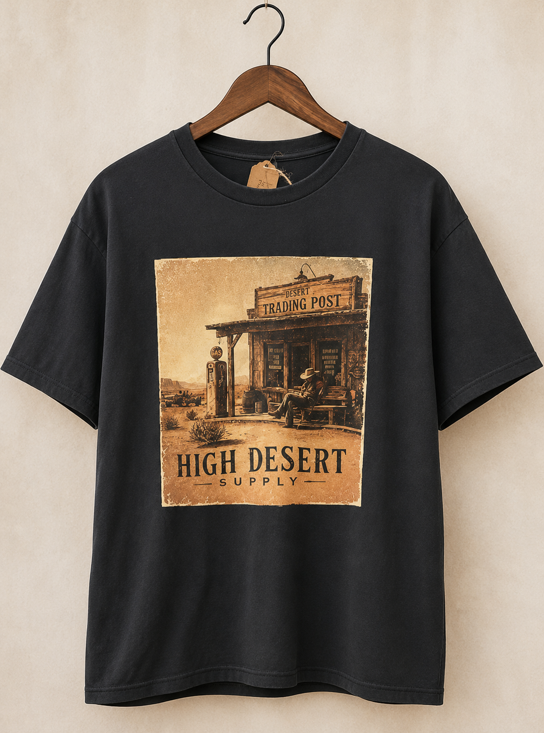 High Desert Supply Vintage Style DTF Graphic Tee & Sweatshirt