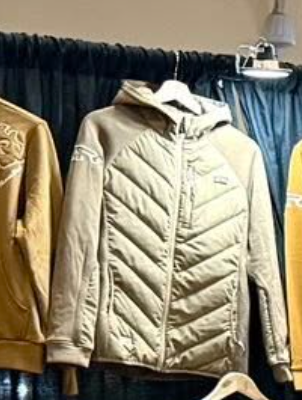 Ranch Girls Olivia Jacket – Almond Quilted Lightweight Western Zip Jacket