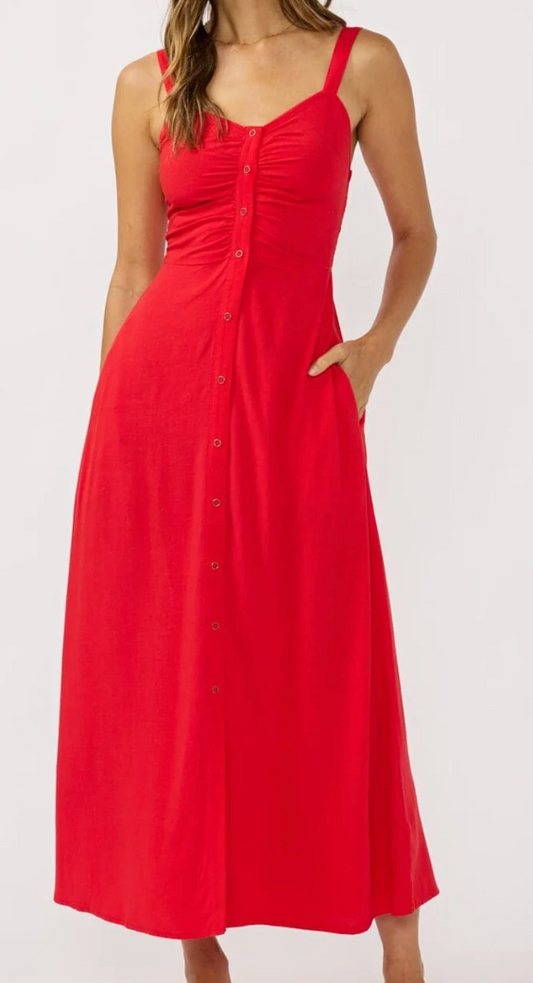 Red or Black Maxi Dress | Lovestitch More Than Enough Dress, Flowy Summer Maxi