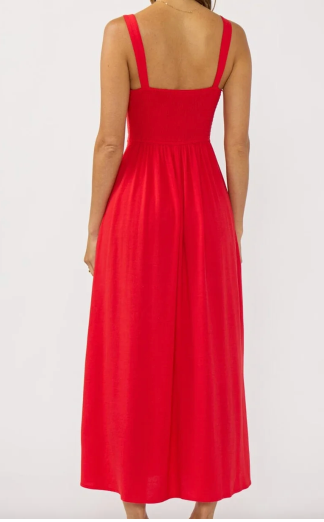 Red or Black Maxi Dress | Lovestitch More Than Enough Dress, Flowy Summer Maxi