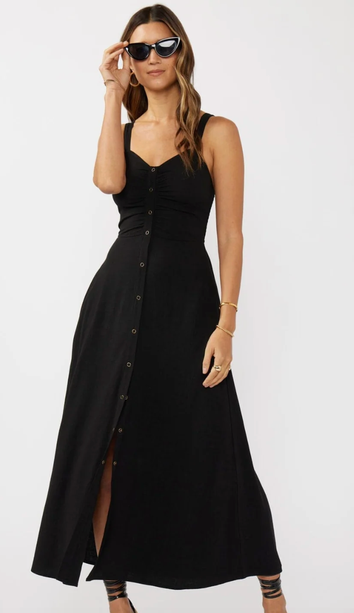 Red or Black Maxi Dress | Lovestitch More Than Enough Dress, Flowy Summer Maxi