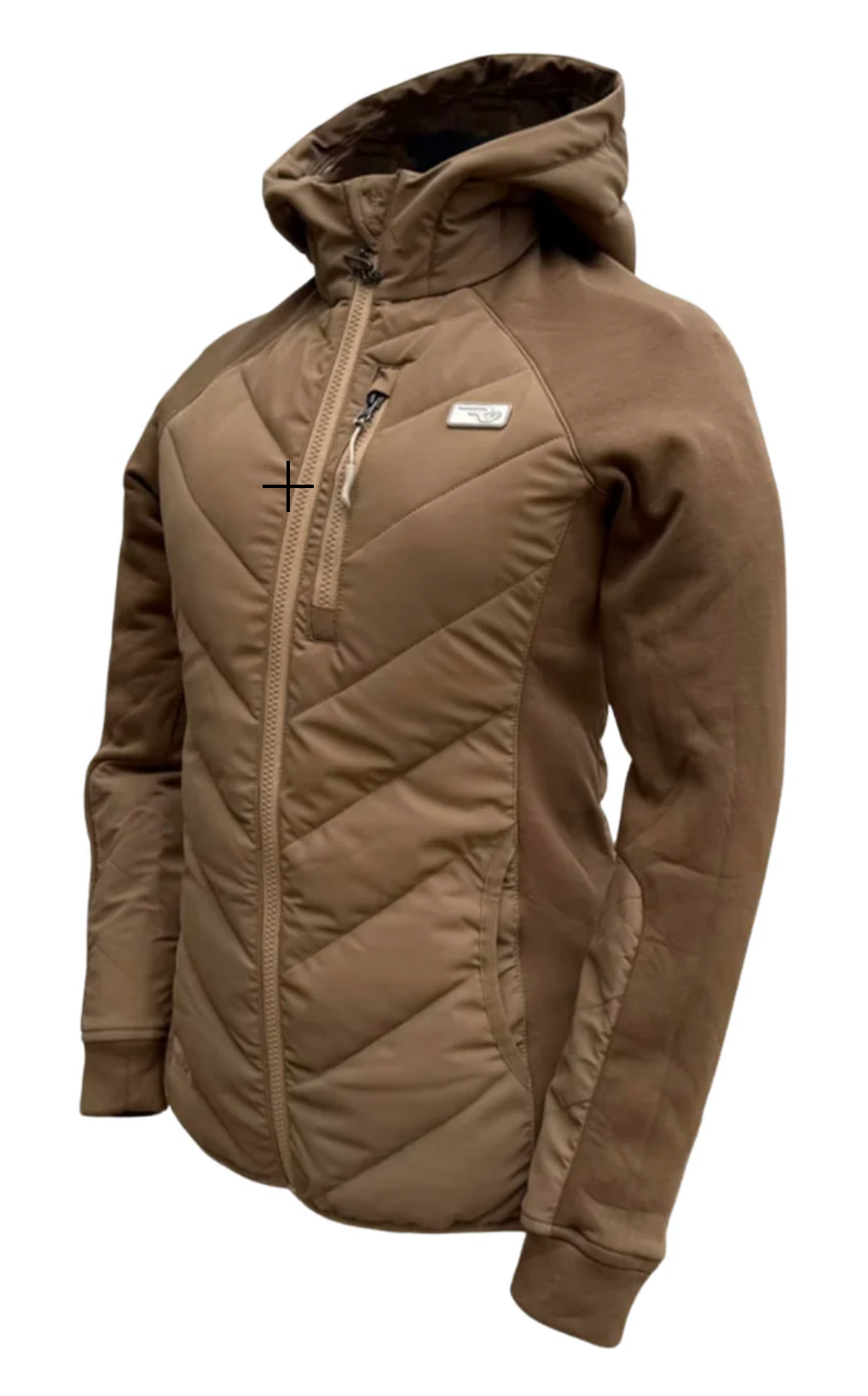 Ranch Girls Olivia Jacket – Almond Quilted Lightweight Western Zip Jacket